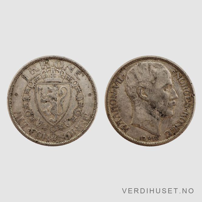 Hovedbilde 1 Kr 1916 Kv 1+