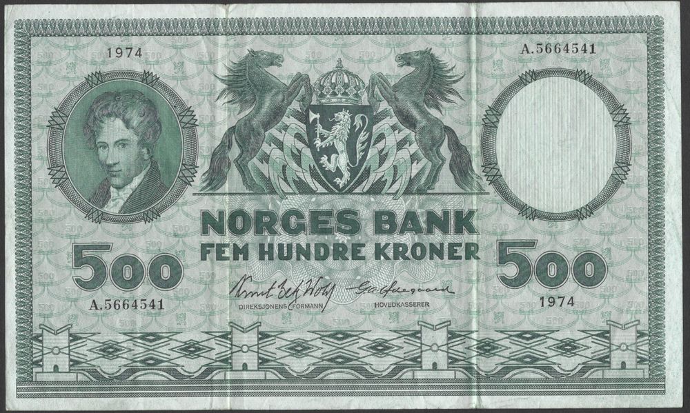 500 Kr 1974 A Kv  1 (A.5664541)