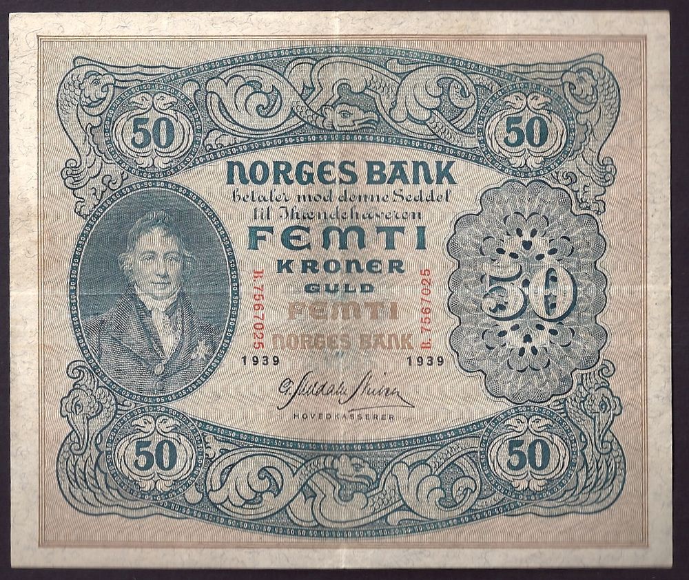 50 kr 1939 B Kv 1+