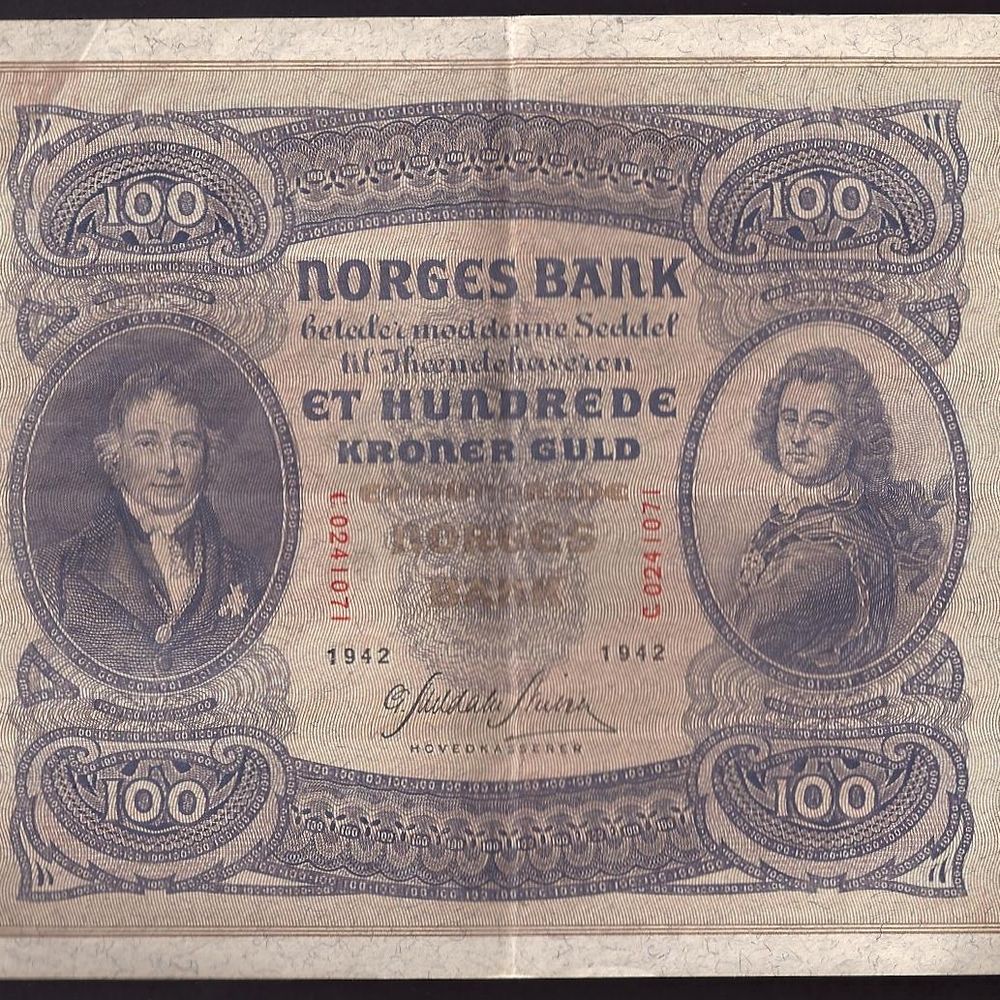 100 kr 1942 C Kv g1+ (C.02410741)