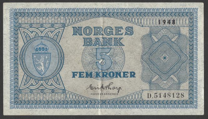 Hovedbilde 5 kr 1948D Kv 01 (D.5148128)