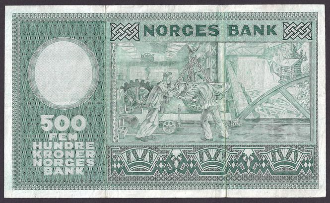 Hovedbilde 500 kr 1964 A Kv 1 (A.1984872)