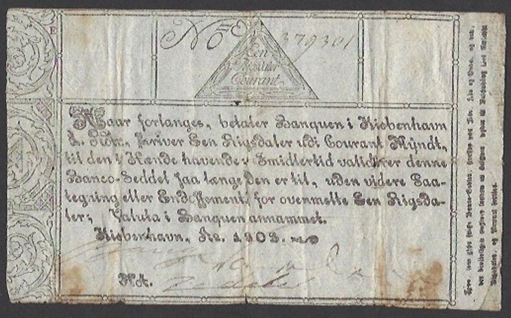1 Riksdaler Kurant 1808