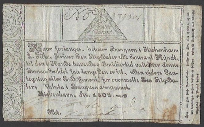 Hovedbilde 1 Riksdaler Kurant 1808