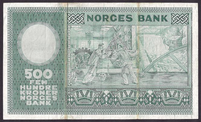 Hovedbilde 500 Kr 1969 A kv s1 (A.3289970)