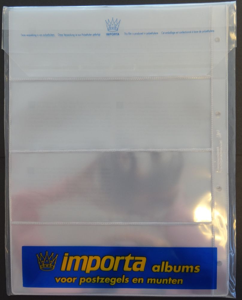 Plastlommer til sedler, V4 - 10 stk (Euro-system )