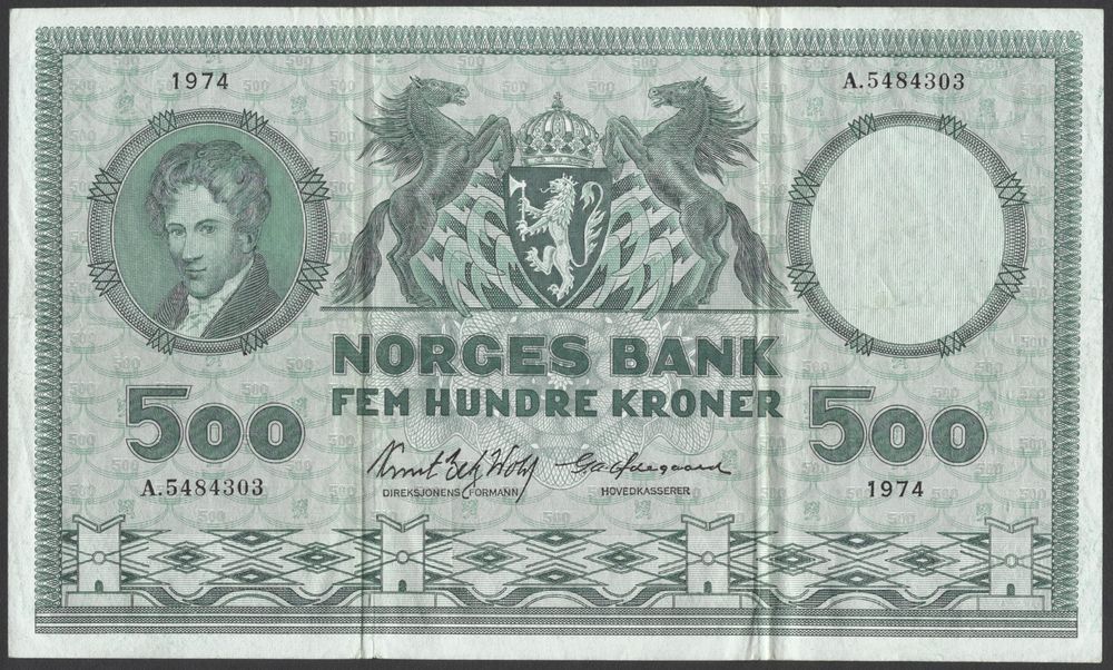 500 Kr 1974 A Kv  1 (A.5484303)