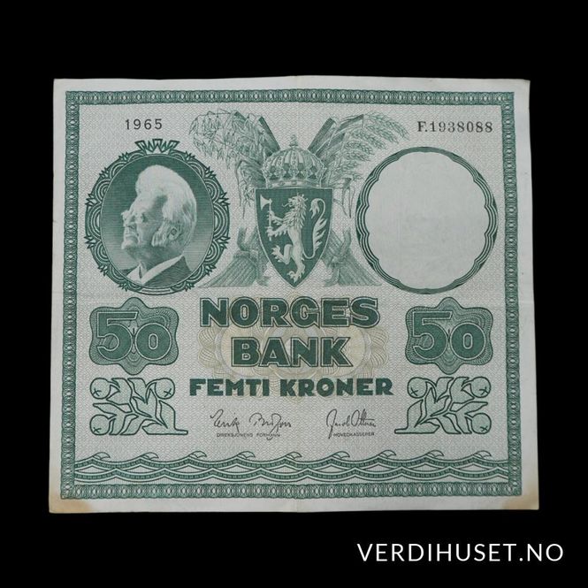 Hovedbilde 50 Kr 1965 F Kv 1 (F.1938088)