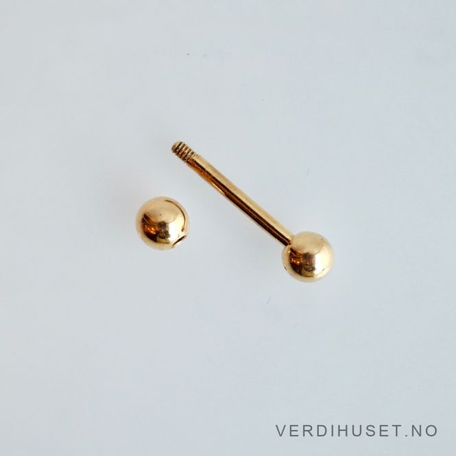 Hovedbilde Piercing i 18 K gull