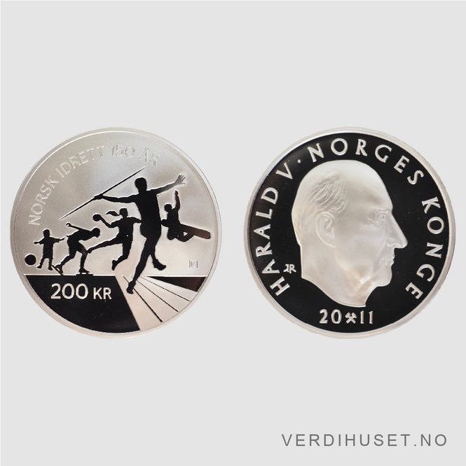Hovedbilde 200 Kr 2011 - Norges Idrettsforbund 150 år