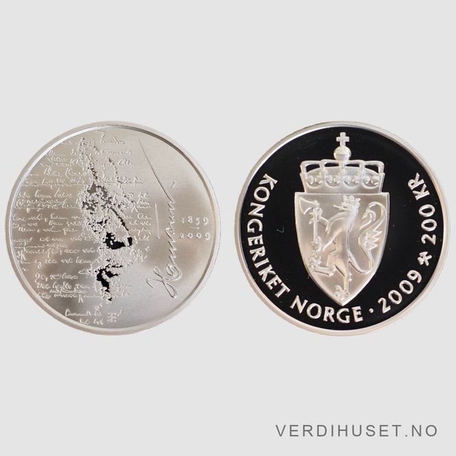 Hovedbilde 200 Kr 2009 - Hamsun 150 år