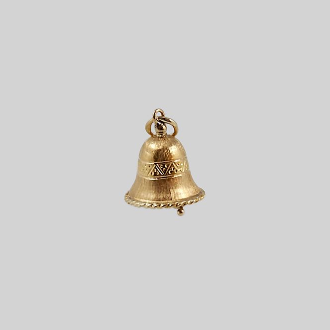 Hovedbilde Charm i 18 K gull - Bjelle