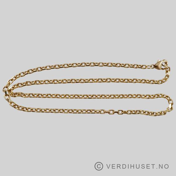 Hovedbilde Halssmykke i 14 K gull - Anker