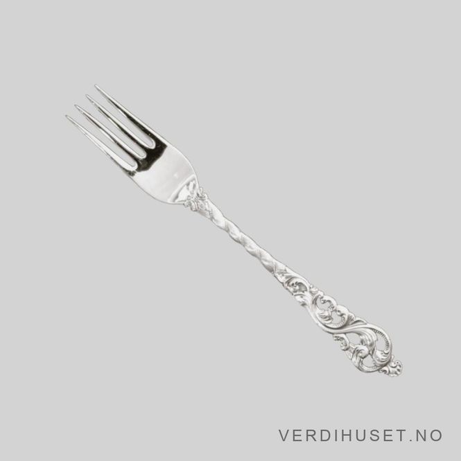 Hovedbilde Gaffel, liten - 17,7 cm - Dobbel Rokokko
