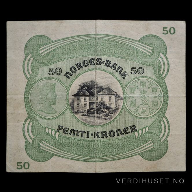 Hovedbilde 50 kr 1940 B kv g1- (B.8735626)