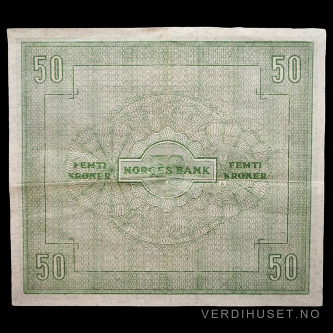 Hovedbilde 50 Kr 1945 Kv 1+ (A.4011309)