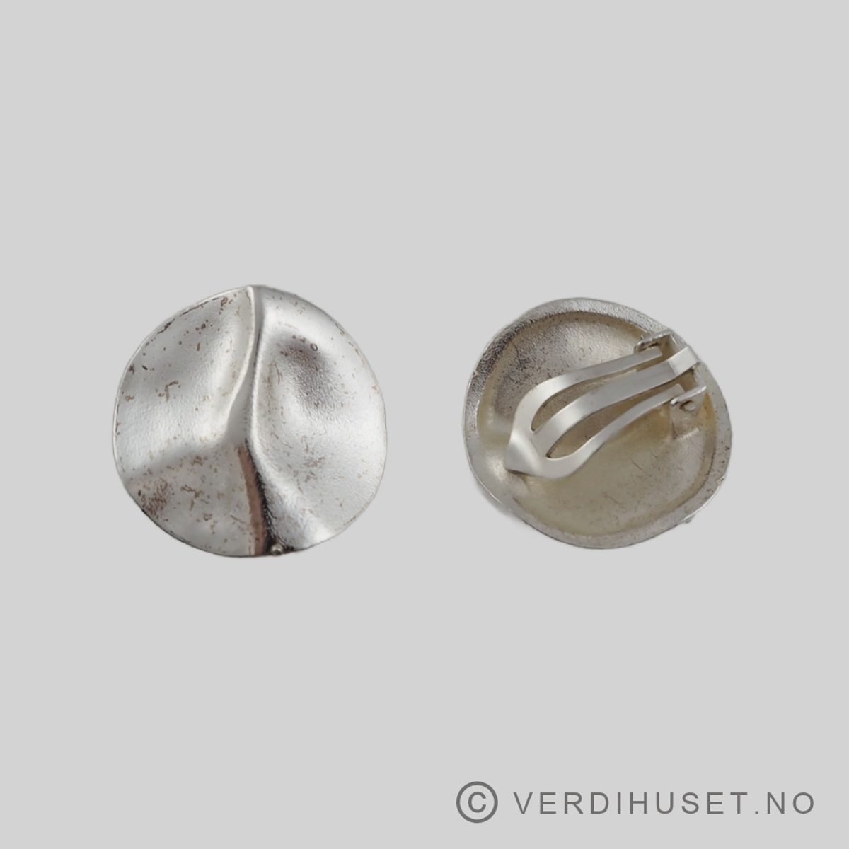 Øreklips i sølv - Lapponia