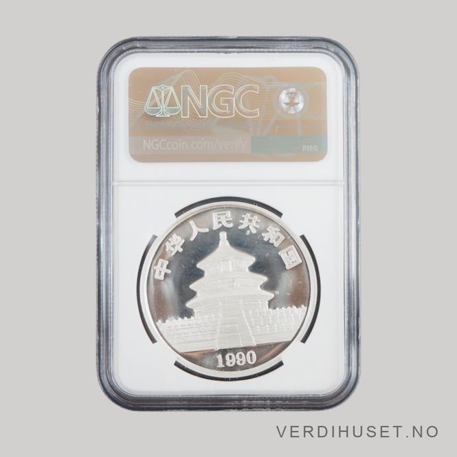 Hovedbilde 10 Yuan 1990 MS 69 - Panda