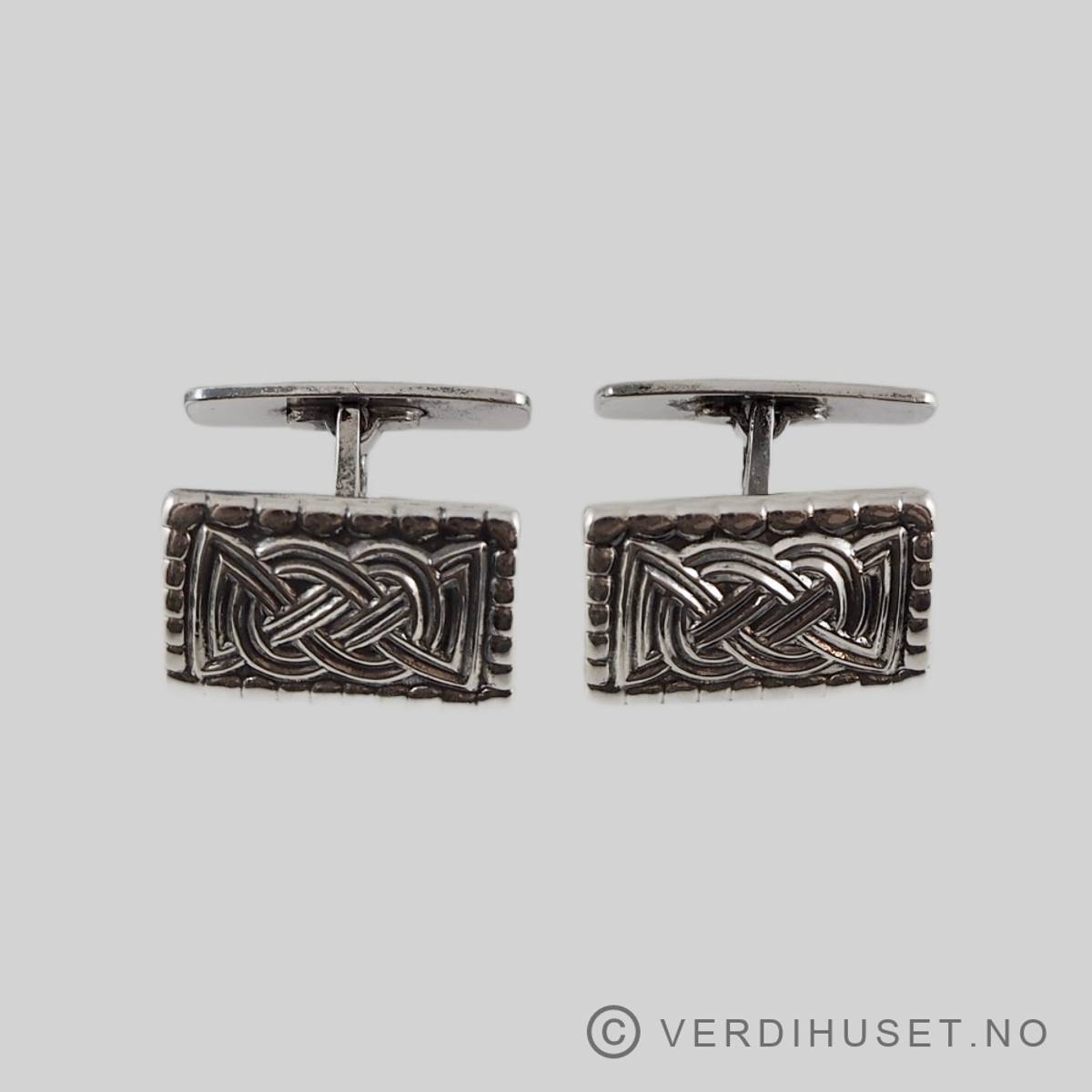 Mansjettknapper i sølv, 