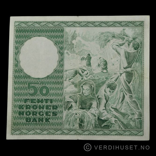 Hovedbilde 50 kr 1954 B Kv g1 (B.2069582)