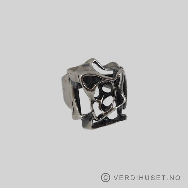 Hovedbilde Ring i sølv - Uni D-A