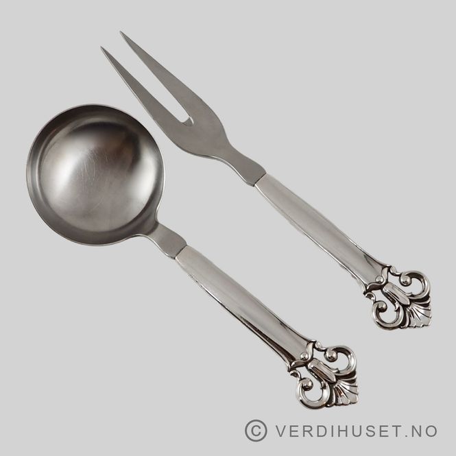 Hovedbilde Anrettningskje og -gaffel - David-Andersen