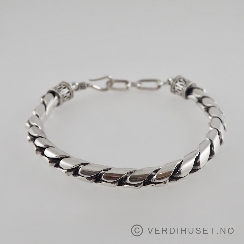 Armbånd i sølv 
