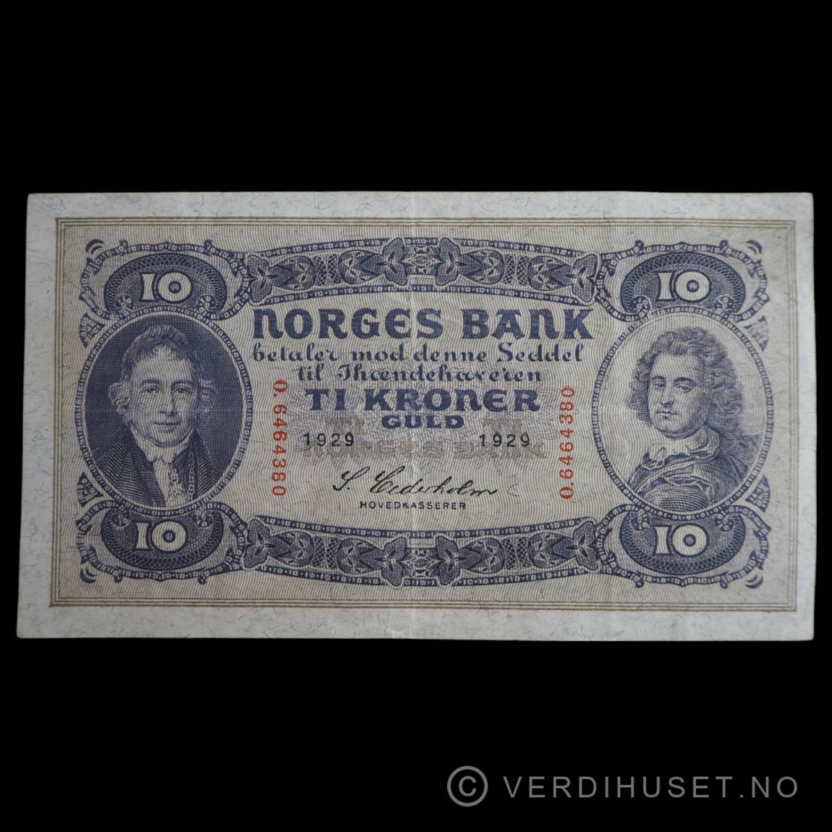 10 Kr 1929 O Kv s1+ (O.6464380)