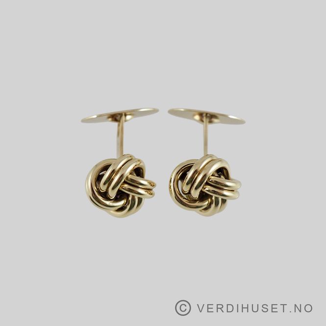 Hovedbilde Mansjettknapper i 14 K gull - 