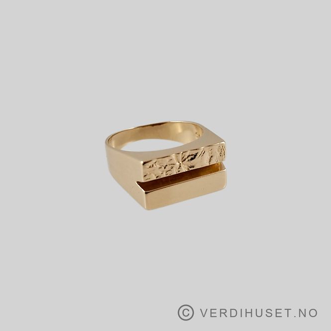 Hovedbilde Herrering i 14 K gull