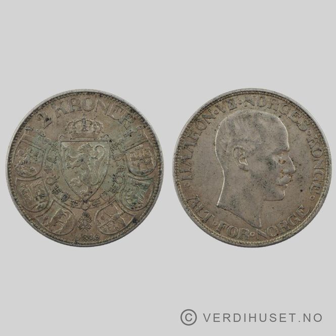 Hovedbilde 2 Kr 1916 Kv s 1+