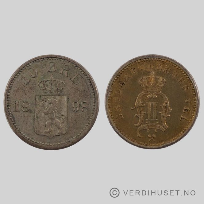 Hovedbilde 10 øre 1898 Kv 01