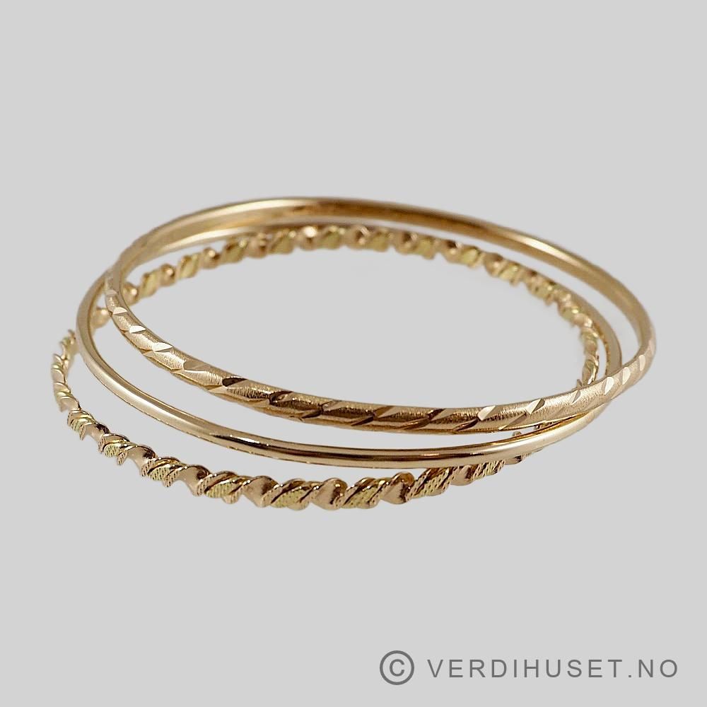 Armring i 18 K gull