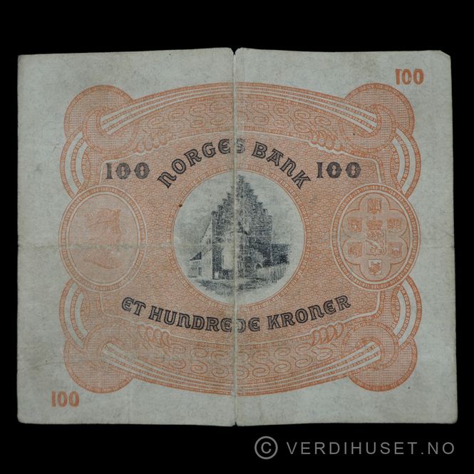 Hovedbilde 100 Kr 1921 A Kv 1- (A.4705739) - S
