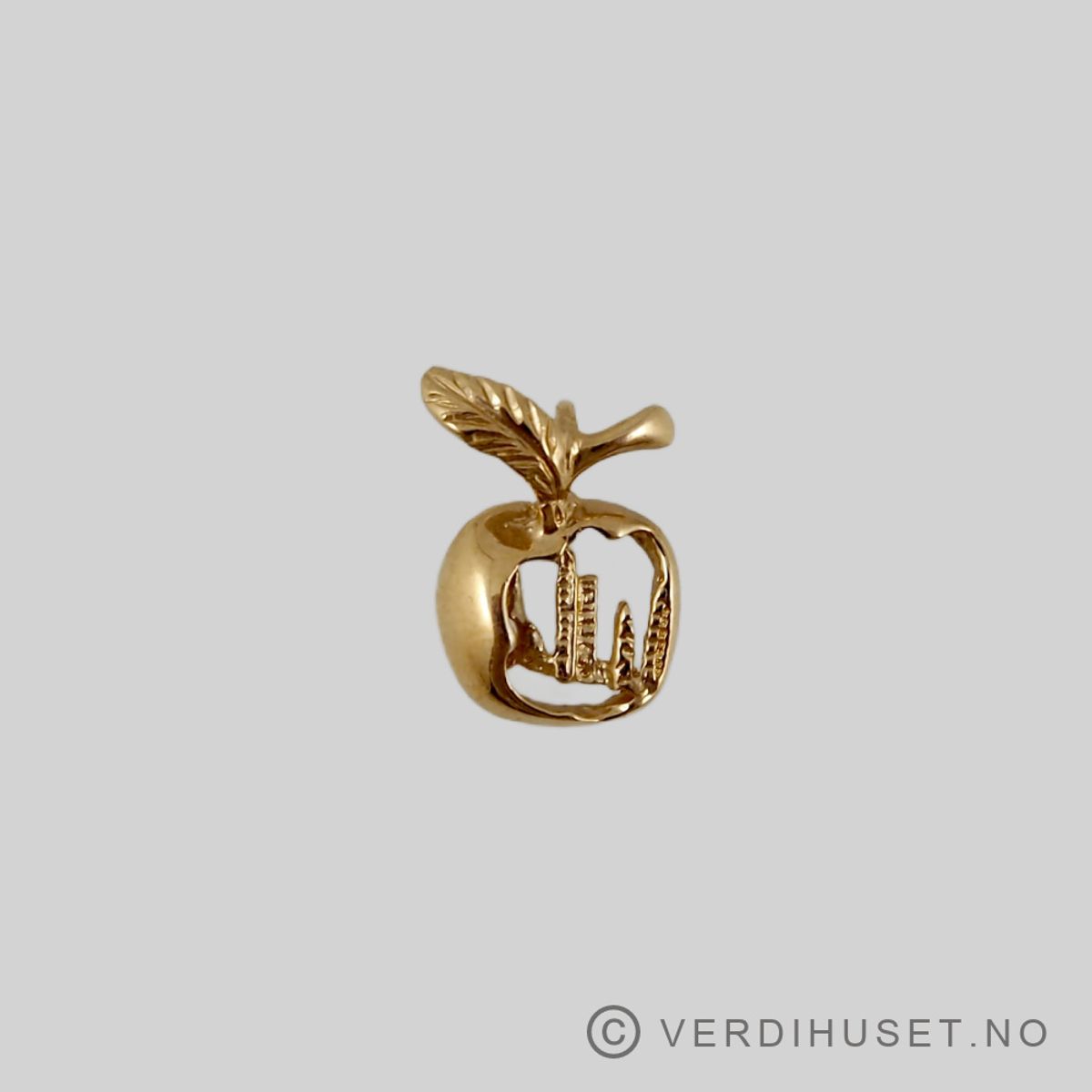 Charm i 14 K gull - The Big Apple