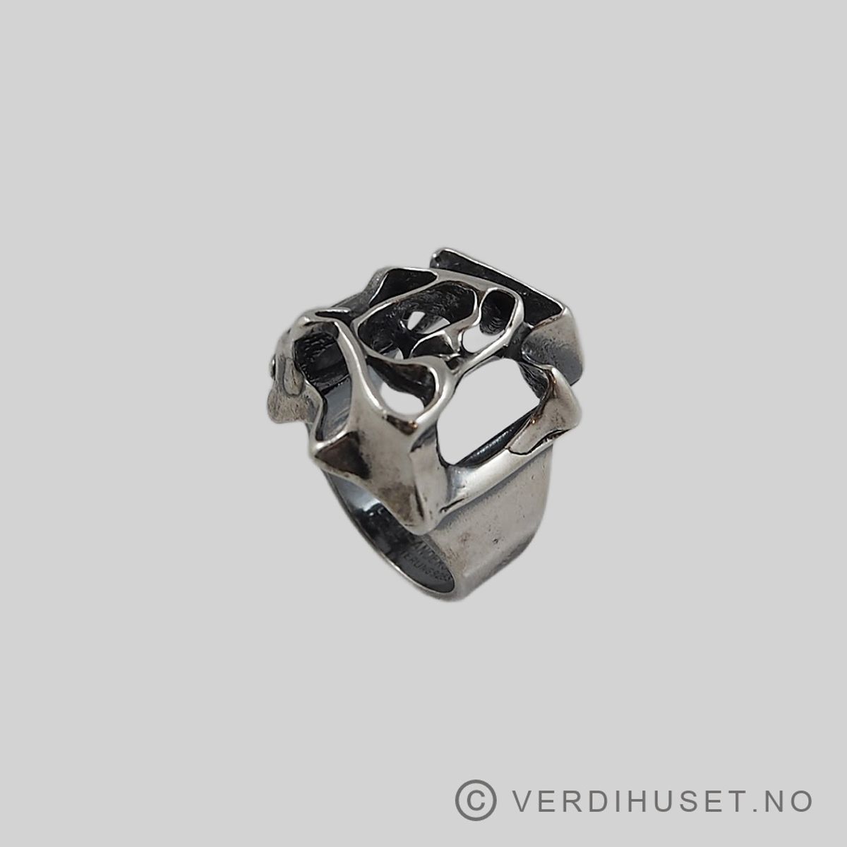 Ring i sølv - Uni D-A